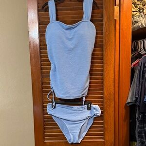 Sky Blue Women's Bikini Set